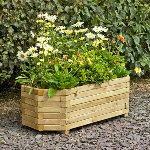 Product photograph of Forest Richmond Wooden Garden Planter 3 3x1 8 1x0 5m from Buy Sheds Direct