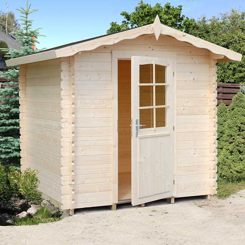 Palmako Vivian 2.1m x 2.1m Log Cabin Summerhouse (28mm) from Buy Sheds Direct