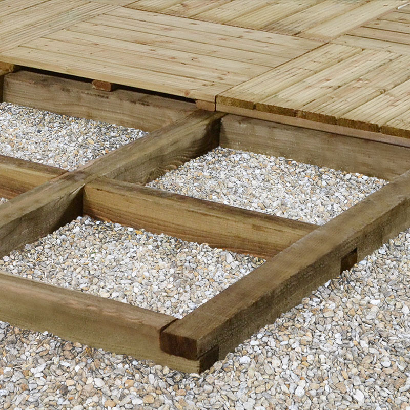 Product photograph of Forest Easy Deck Bearer Pack Of 10 70mm X 70mm X 2400mm from Buy Sheds Direct
