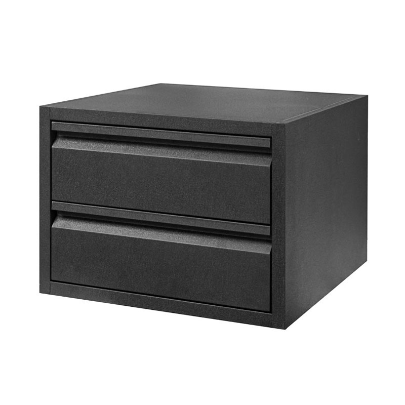 Product photograph of 1 9 X 1 9 Pinnacle Heavy-duty Shelf Storage Drawer - Double 0 53m X 0 54m from Buy Sheds Direct