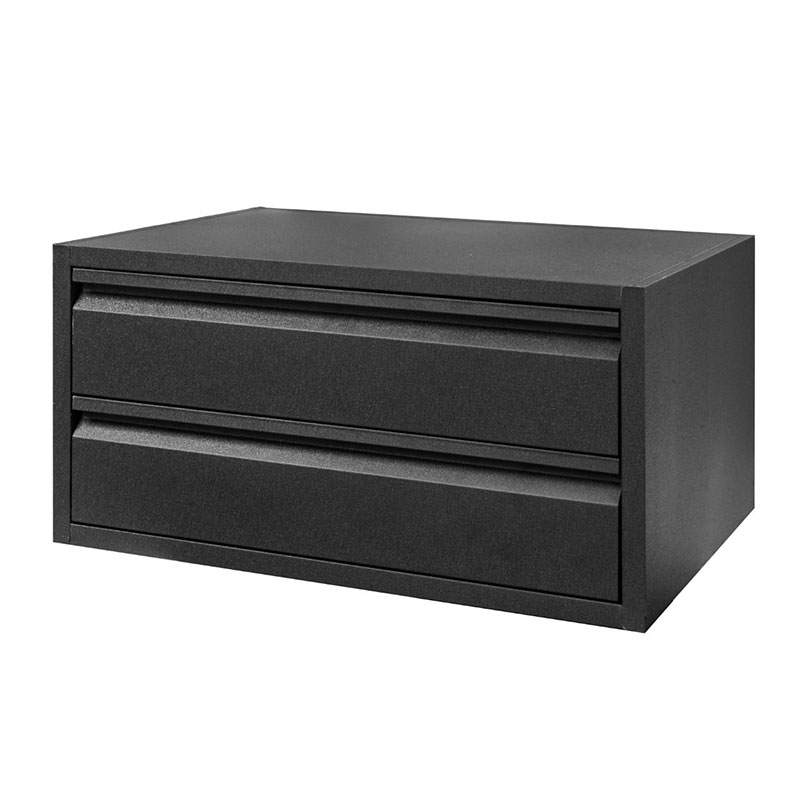 Product photograph of 2 5 X 1 9 Pinnacle Heavy-duty Xl Shelf Storage Drawer - Double 0 74m X 0 54m from Buy Sheds Direct