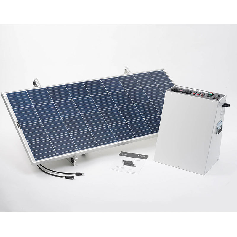 Product photograph of Hubi Solar Power Station Premium 750 from Buy Sheds Direct