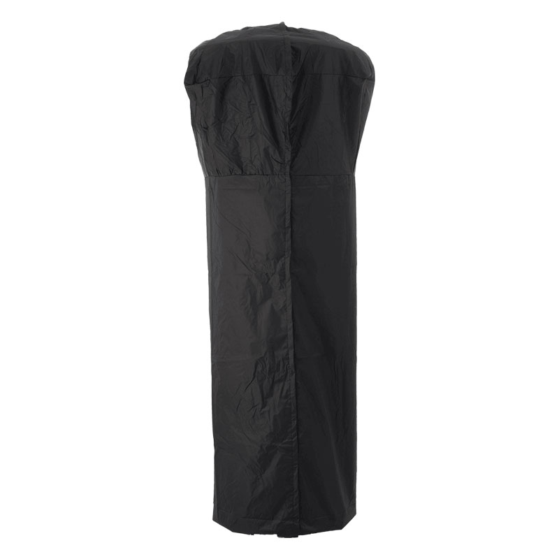 Product photograph of Lifestyle Universal Deluxe Black Patio Heater Cover from Buy Sheds Direct