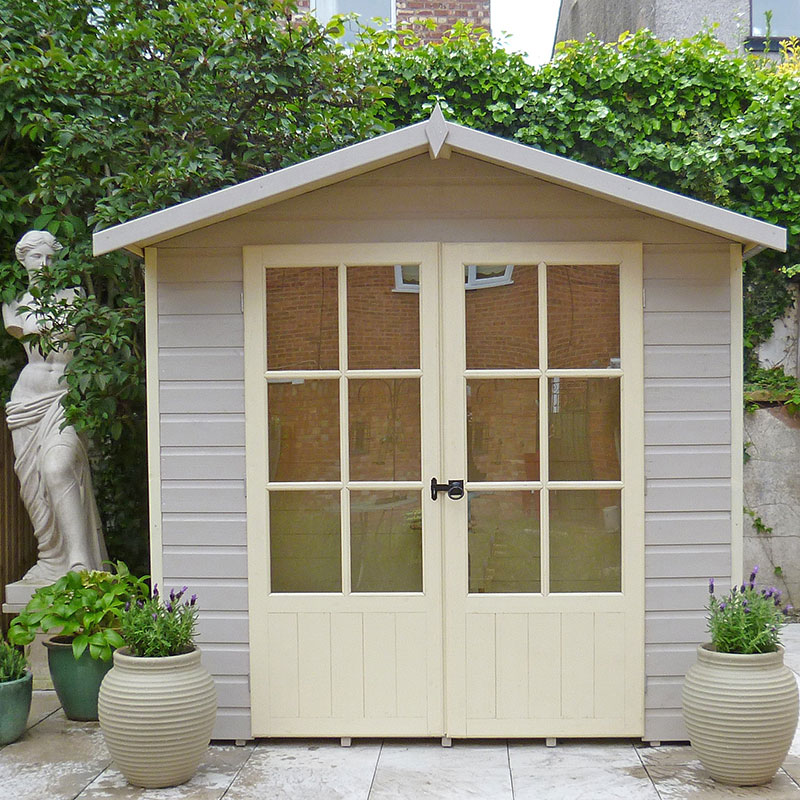 Product photograph of 7 X 5 Shire Lumley Superior Wooden Garden Summerhouse from Buy Sheds Direct