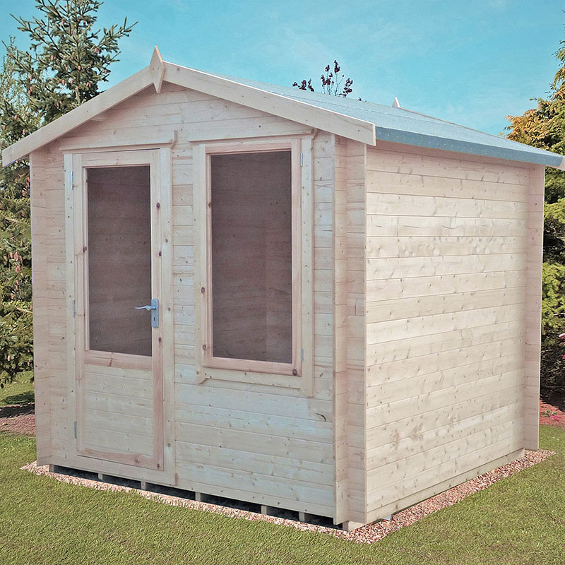 Product photograph of 2 5x2 5m Log Cabin Base Kit from Buy Sheds Direct