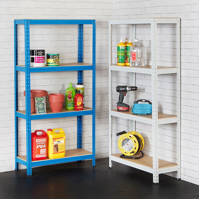 Product photograph of Better Shed Shelving Unit - Grey from Buy Sheds Direct