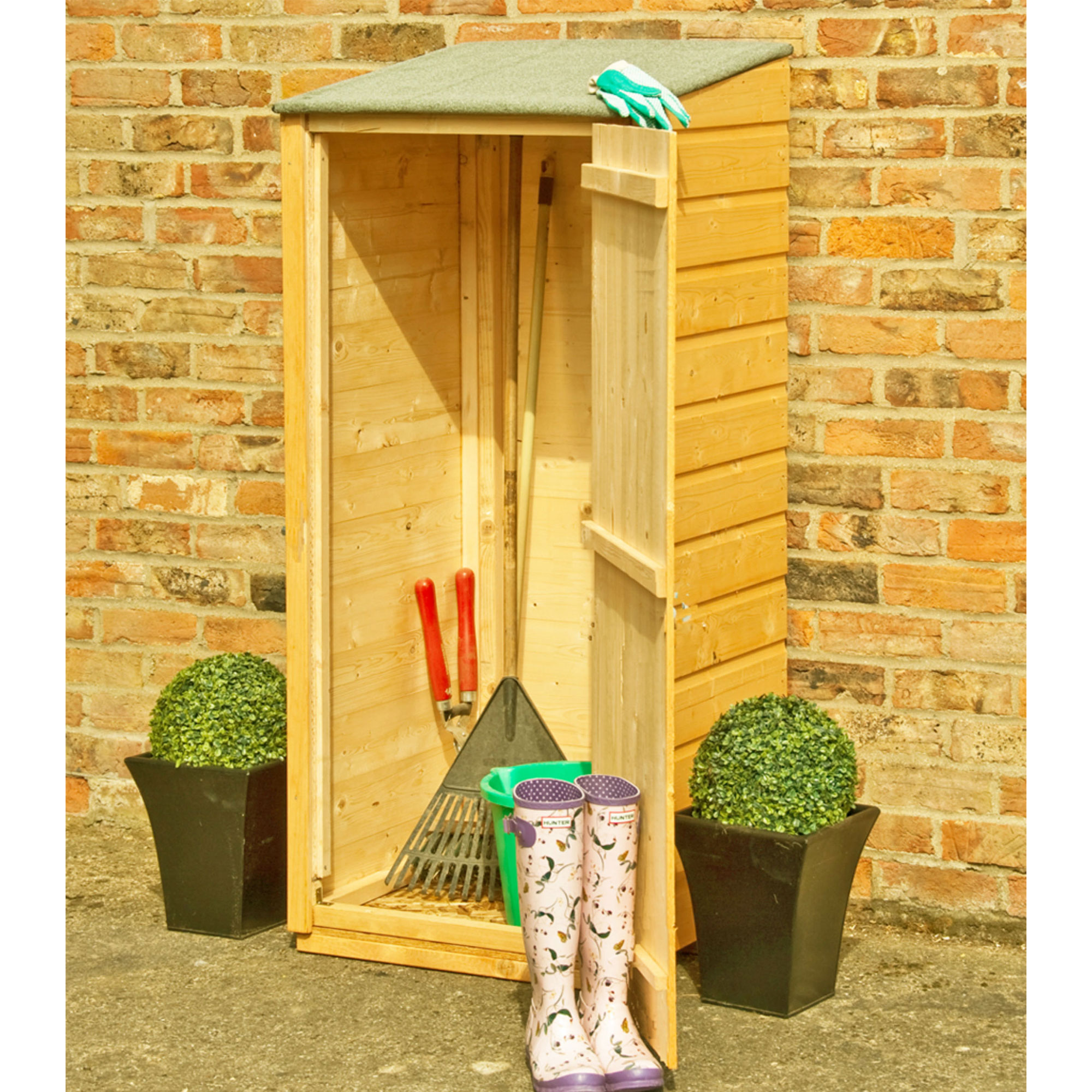 Product photograph of 2x2 Shire Wooden Garden Store from Buy Sheds Direct