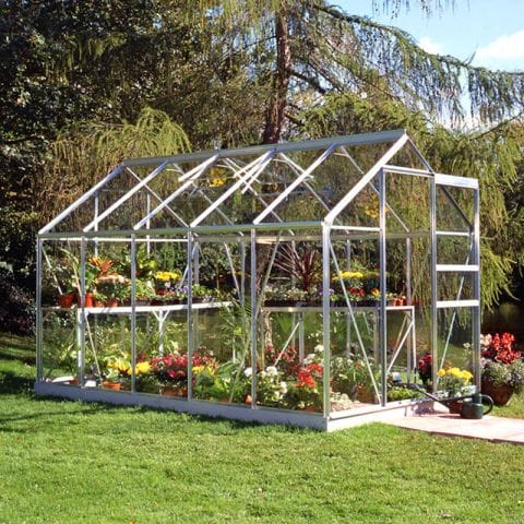 Product photograph of 6 4 X 10 6 Halls Popular 106 Greenhouse 1 93 X 3 19m from Buy Sheds Direct