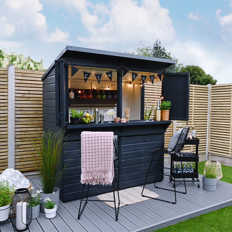 Product photograph of 6 X 3 Forest 25yr Guarantee Shiplap Pressure Treated Garden Bar 1 89m X 1 19m from Buy Sheds Direct