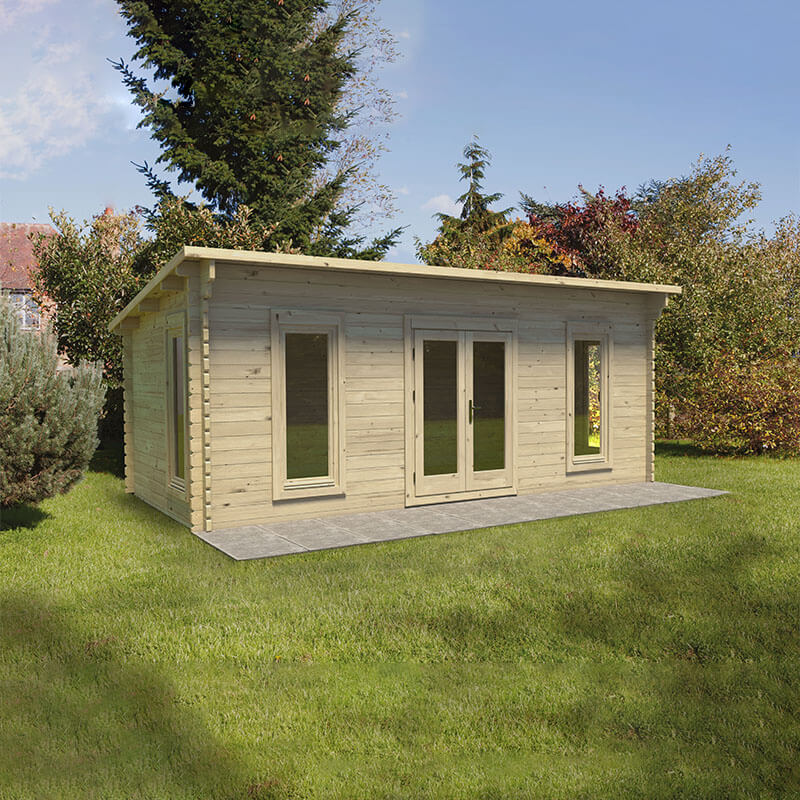 Product photograph of Forest Arley 6m X 3m Log Cabin 45mm from Buy Sheds Direct