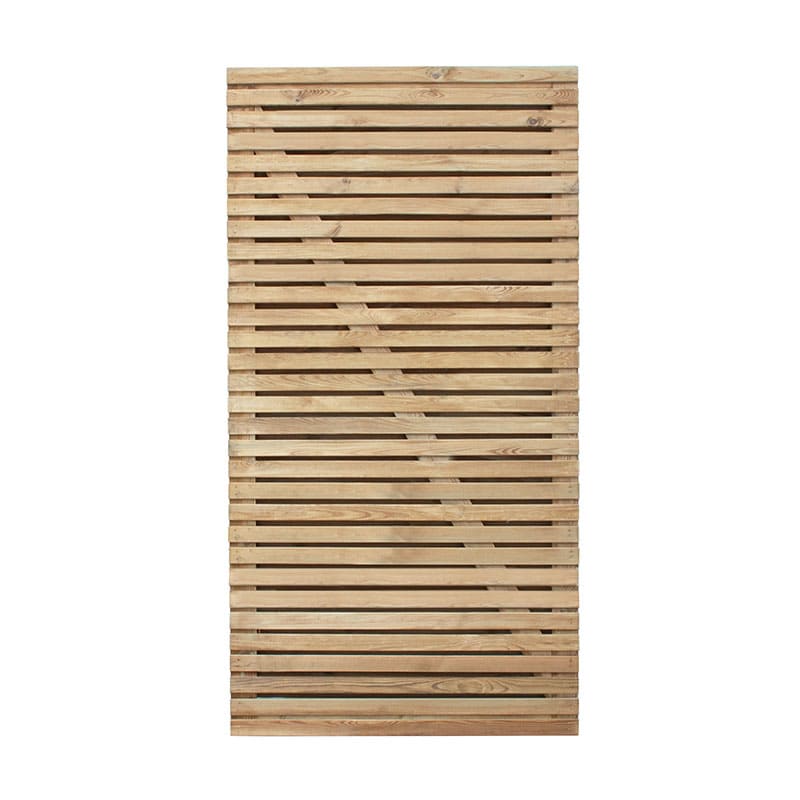 Product photograph of Forest 3 X 6 Double Slatted Gate 0 9m X 1 8m from Buy Sheds Direct