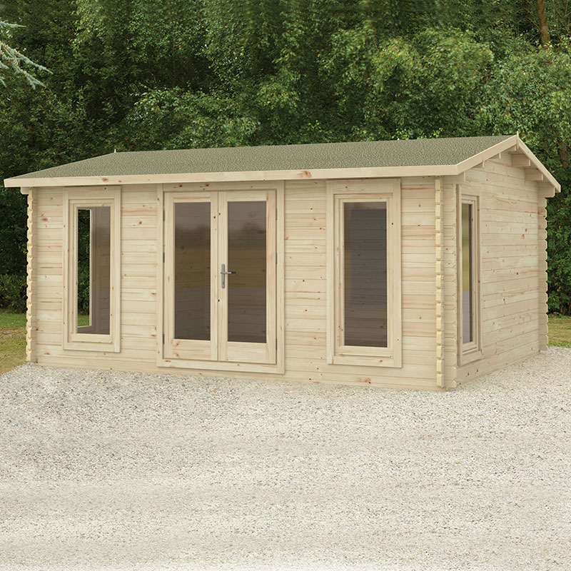 Product photograph of 5x4m Log Cabin Base Kit from Buy Sheds Direct