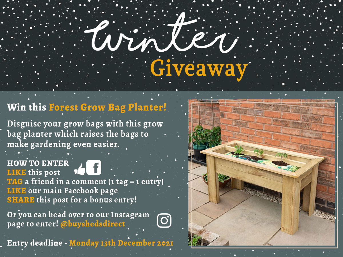 Winter Forest Grow Bag Planter Giveaway 