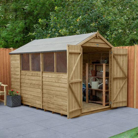 Forest Wooden Apex 10x6 Shed