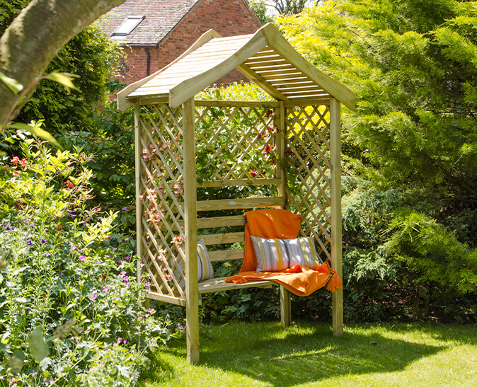 Click HERE to view the Parisienne Arbour Seat