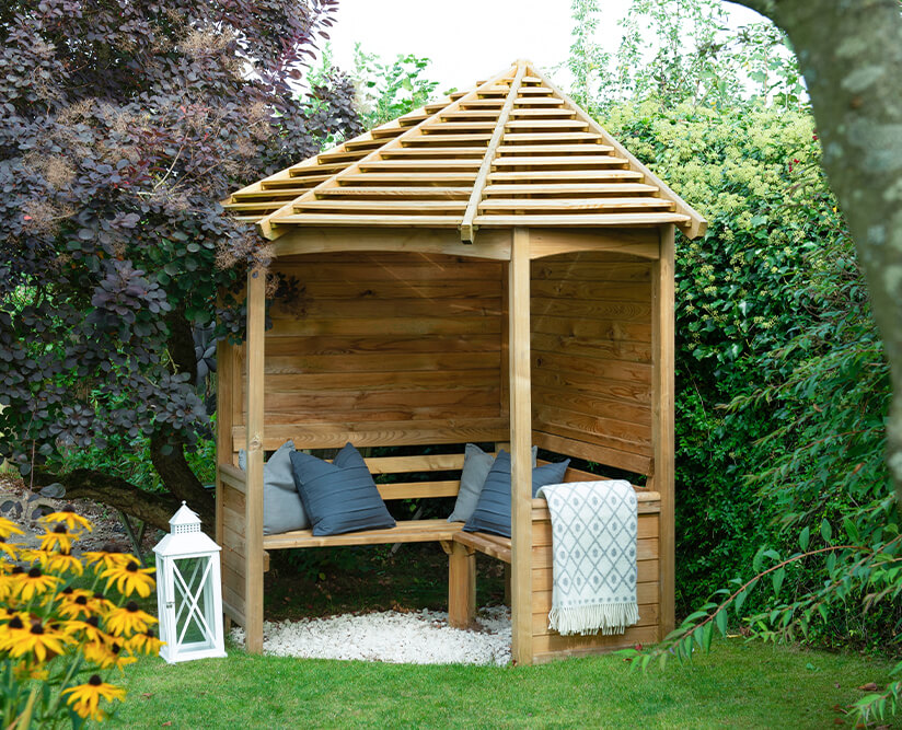 Click HERE to view this Corner Arbour Seat
