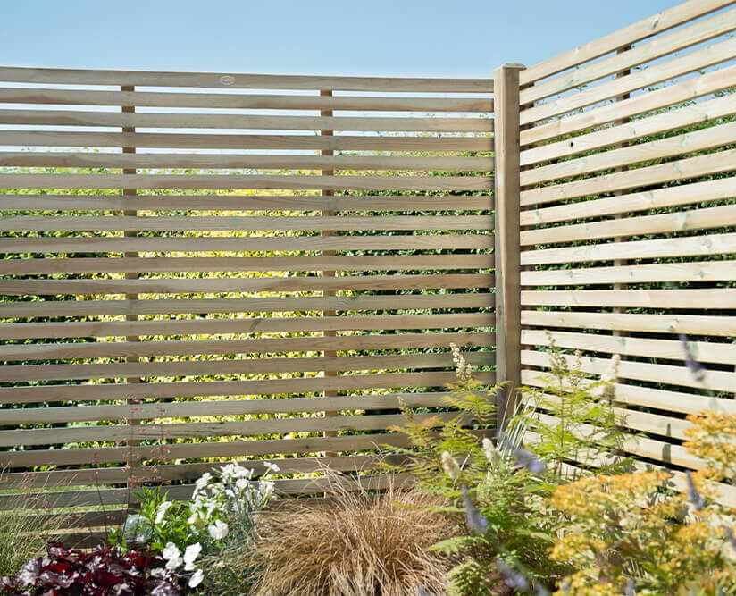 Click HERE to view this Slatted Fence Panel from Forest