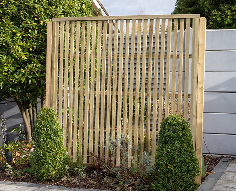 Click HERE to view this Pressure Treated Slatted Garden Screen Panel