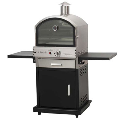 a luxury gas pizza oven for the garden