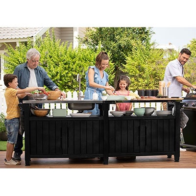 Keter Unity Chef Outdoor Kitchen