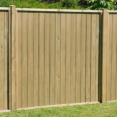 Forest 6' x 6' Pressure Treated Vertical Tongue and Groove Fence Panel