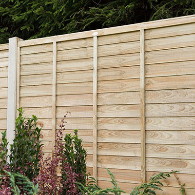 Forest 6' x 6' Pressure Treated Lap Fence Panel - Click HERE to View