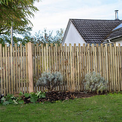 contemporary picket fence panels