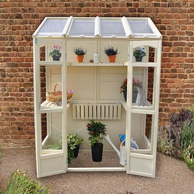 5x2 Forest Victorian Tall Wall Greenhouse