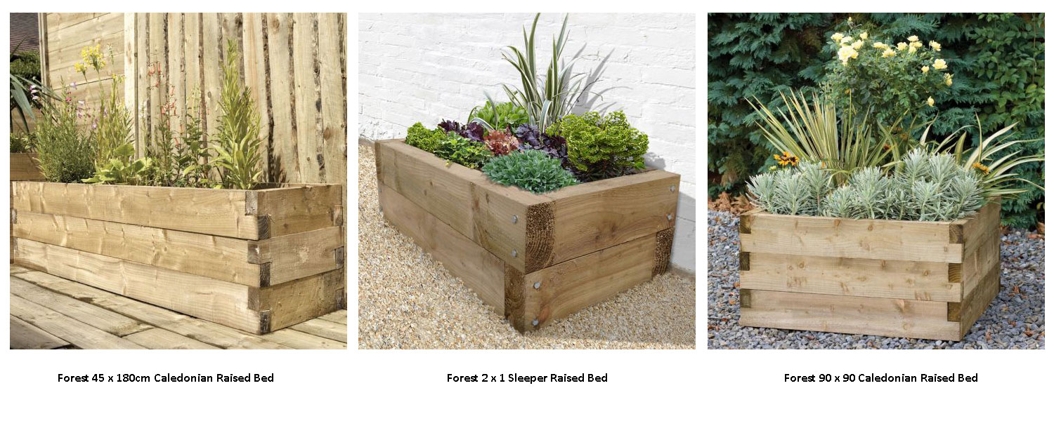 Don't fancy making one? Click here for Forest raised beds 