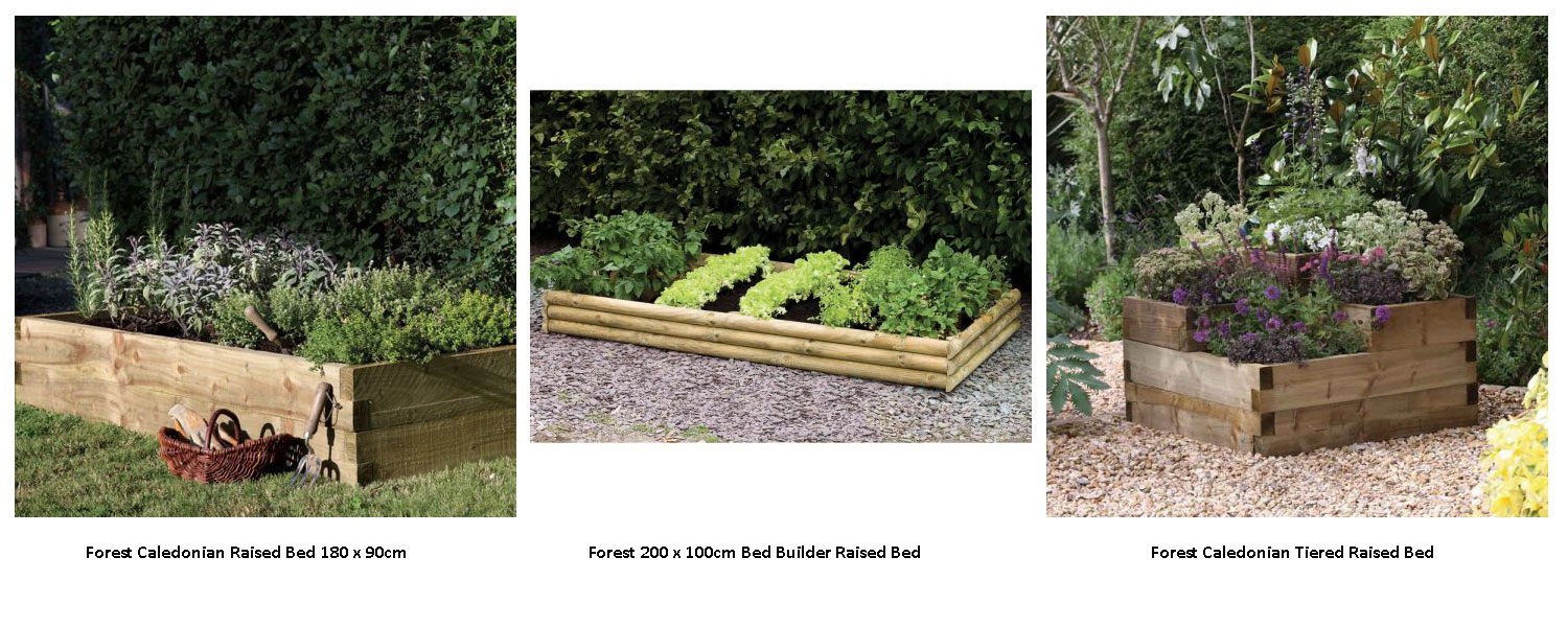 Don't fancy making one? Click here for Forest raised beds