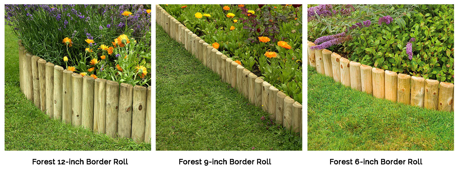 Garden border roll