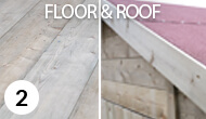 floor and roof