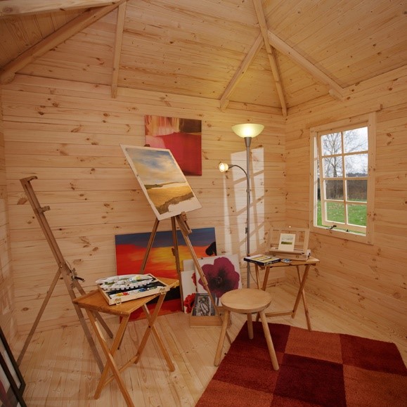 art studio in summer house