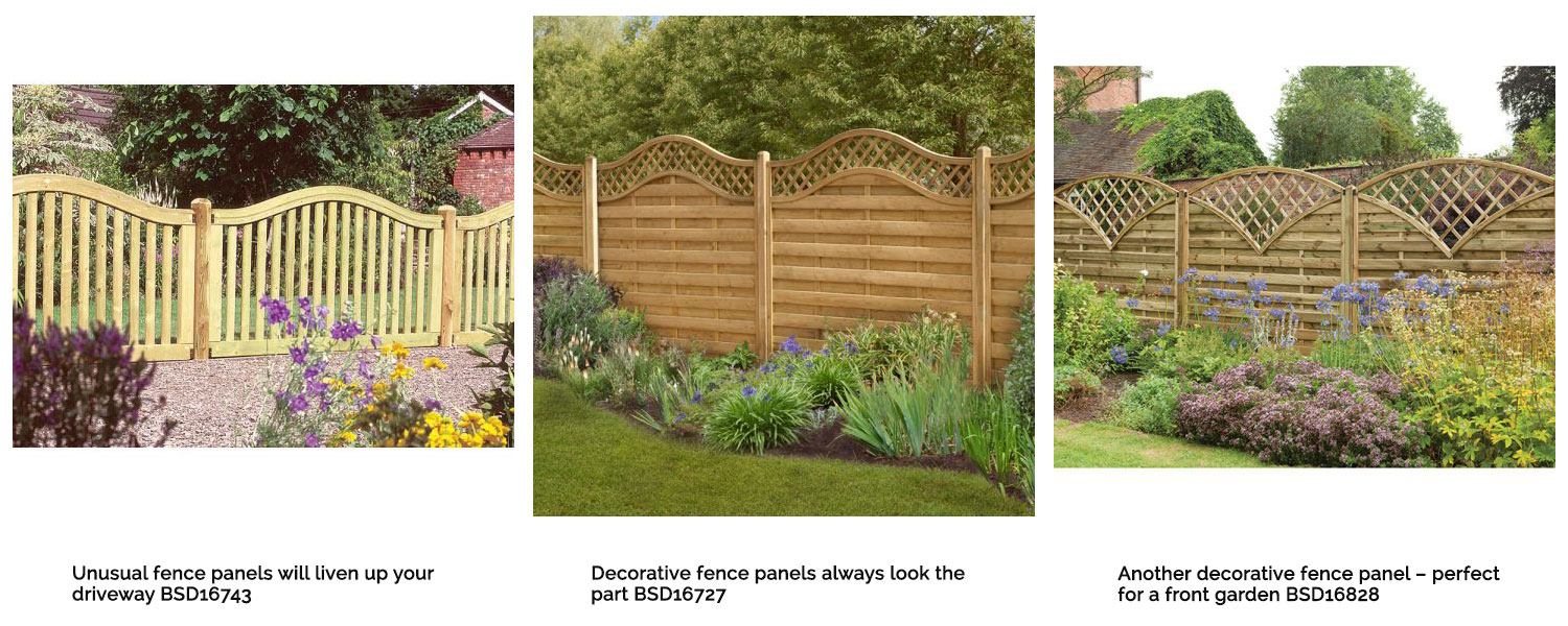 Decorative fence panels excite and inspire