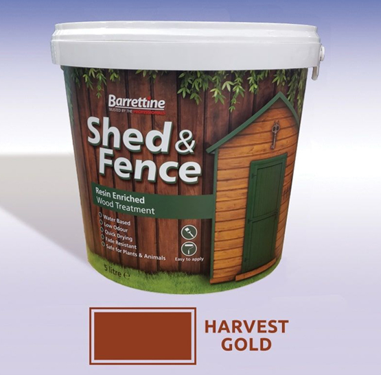 Shed and fence treatment