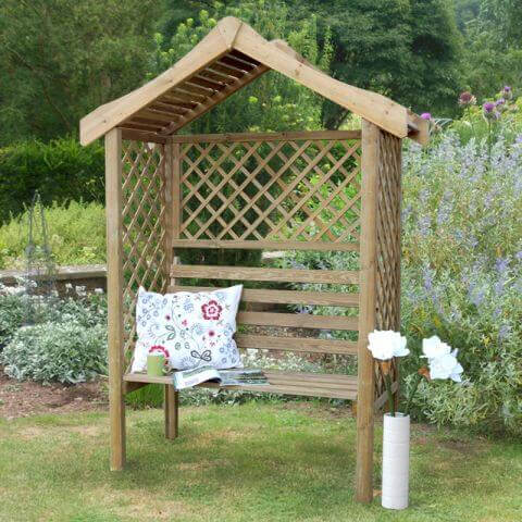 garden arbour seat